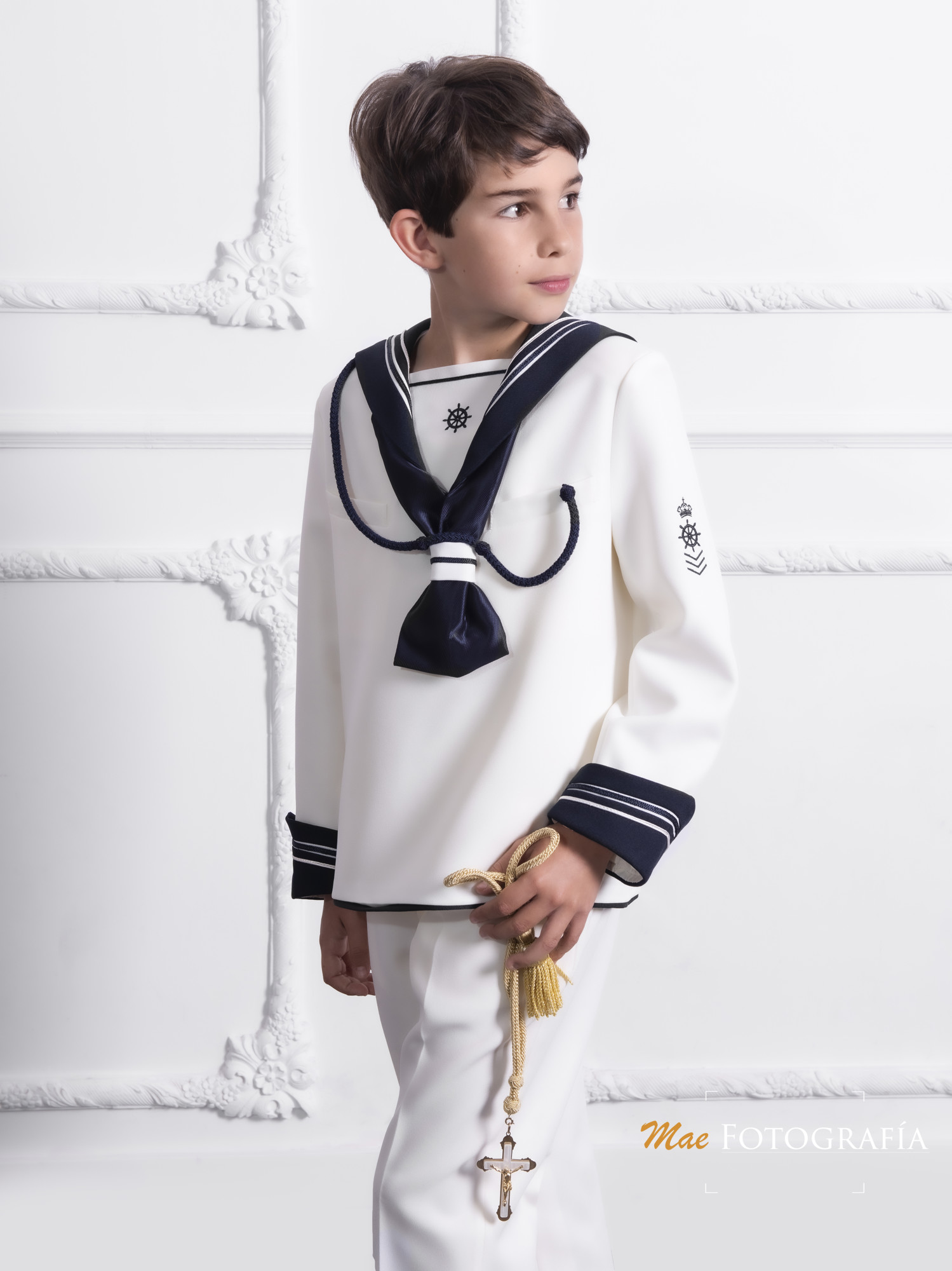Fotografía de comunión de Álvaro